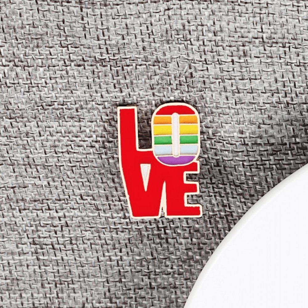 Love Pride Pin - Picture 6 of 6
